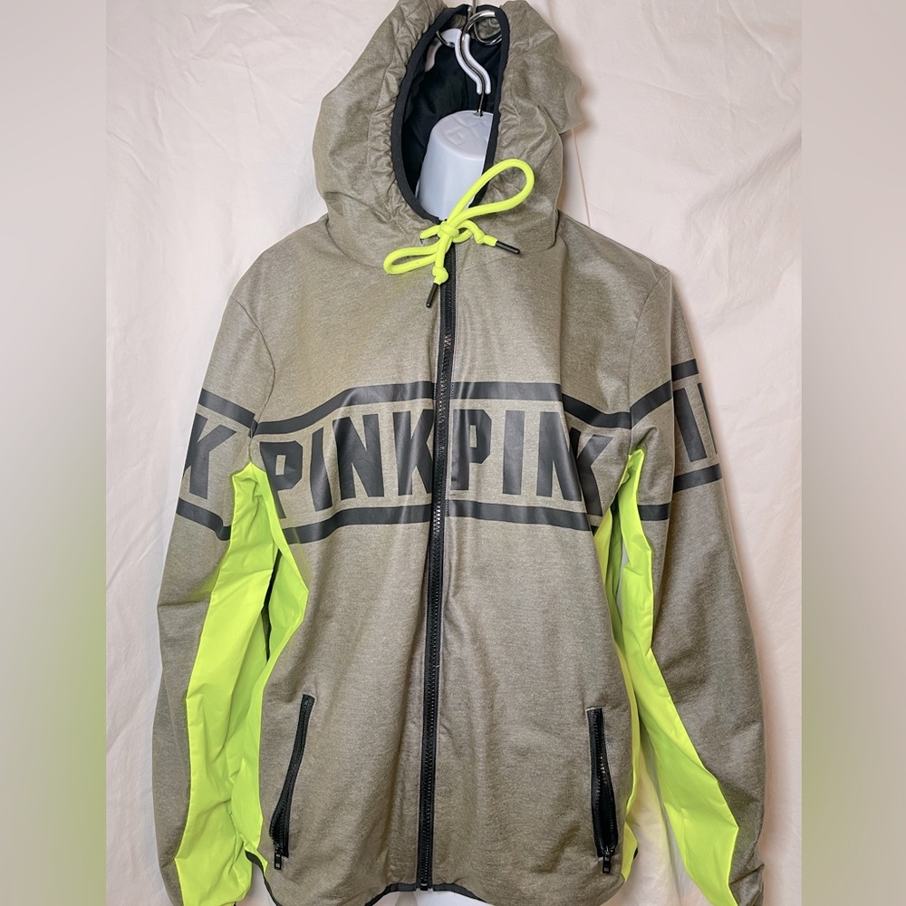 PINK WINDBREAKER JACKET
